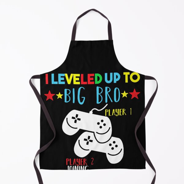 Item preview, Leveled Up to Big Brother Pregnancy Announcement designed and sold by majuga.
