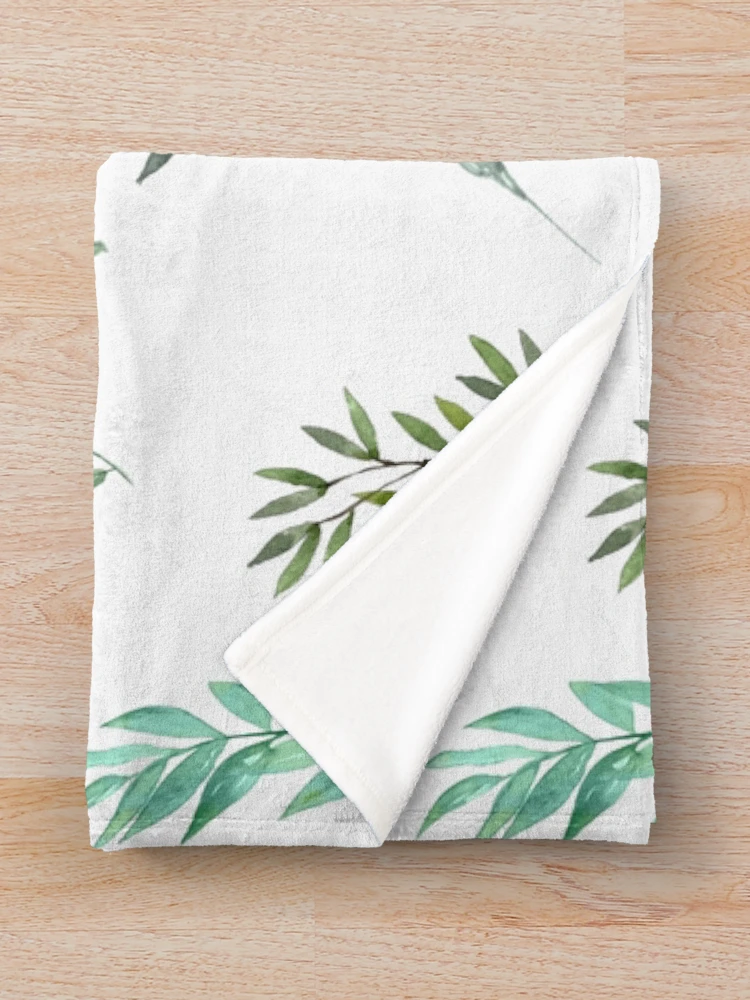 Thumbnail 3 of 6, Throw Blanket, Leaf Set designed and sold by RIXXI HEY CO..