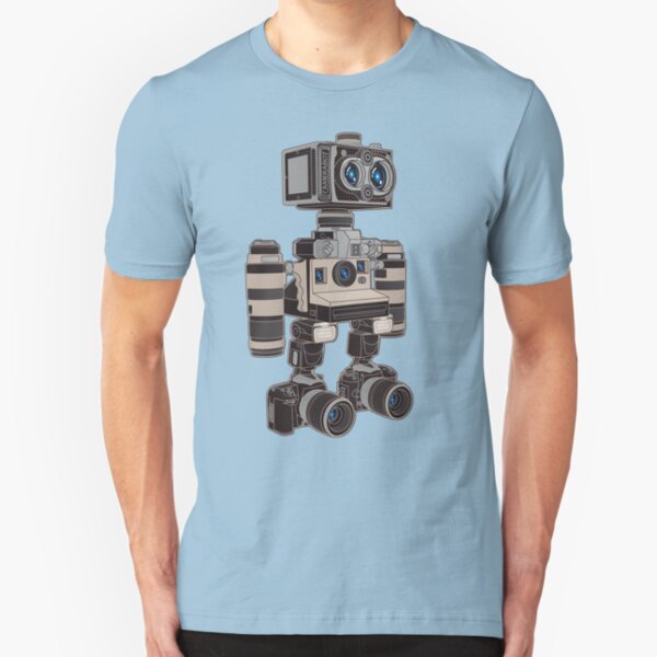 Camera Bot 6000 Slim Fit T-Shirt