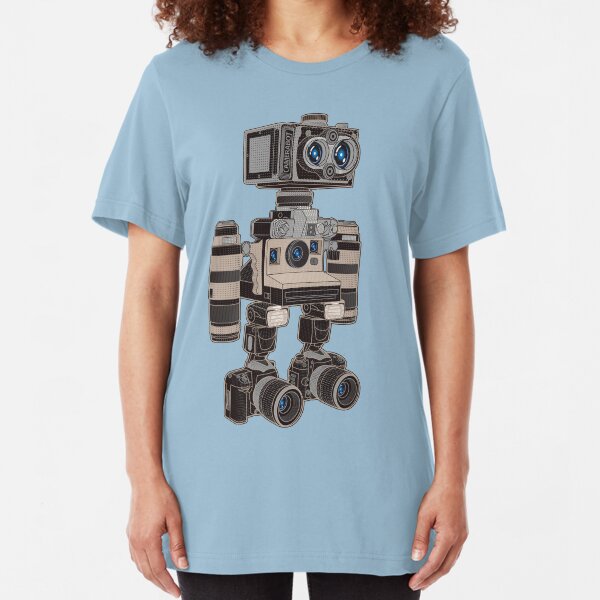 Camera Bot 6000 Slim Fit T-Shirt