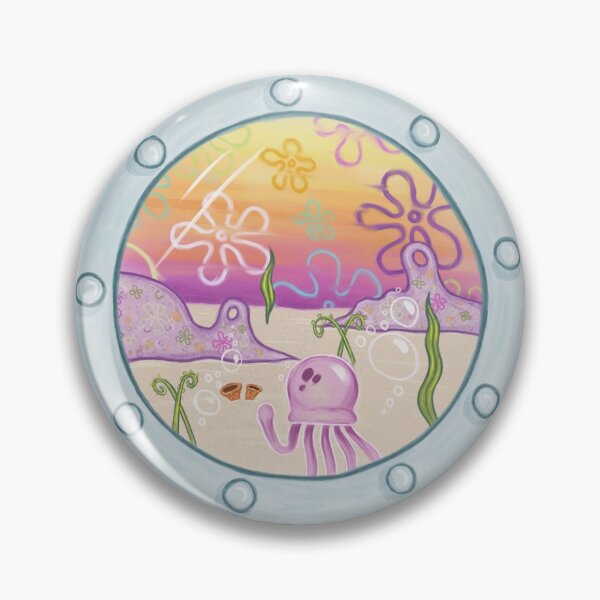 Item preview, Spongebob living rooom - sunset designed and sold by diaphona.