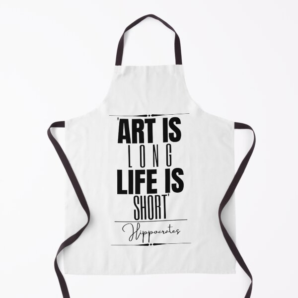 Item preview, Hippocrates Words of Wisdom Historical Quote- “Art is long, life is short.” designed and sold by QuoteActually.