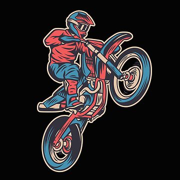 Artwork thumbnail, Motocross wheelie by Emil1993