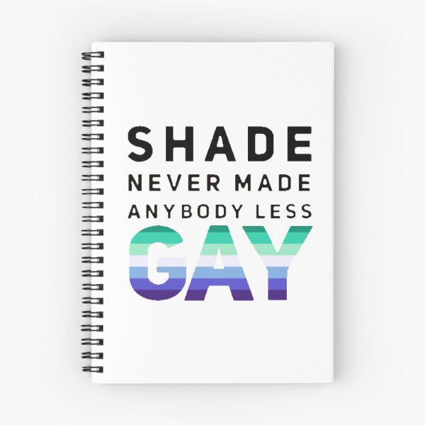 Item preview, Shade Never Made Anybody Less Gay (Version #3, White) designed and sold by UnicornPeeps.
