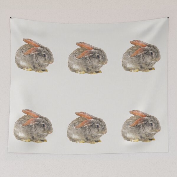 Item preview, Cute gray watercolor bunny. Small bunny rabbit. Cute animal designed and sold by ramonag1.