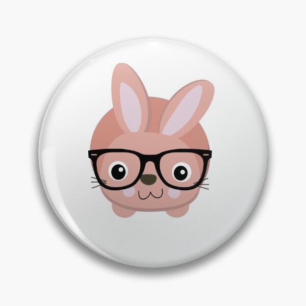 Item preview,  Cute Rabbit With Glasses designed and sold by Mirasy.