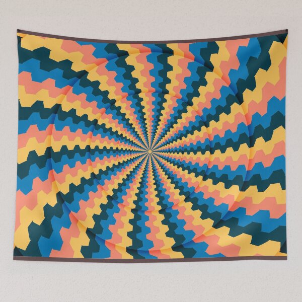 Item preview, Psychedelic Endless Optical Illusion Infinite Trippy Spiral  designed and sold by Xeuno.