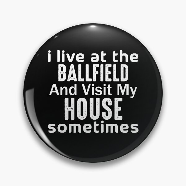 Item preview, I Live At The Ballfield And Visit My House Sometimes designed and sold by AmethystMurad.