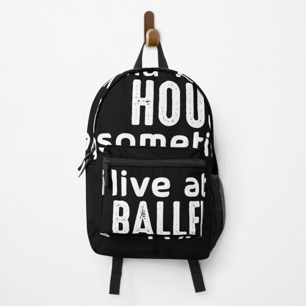 Item preview, I Live At The Ballfield And Visit My House Sometimes designed and sold by AmethystMurad.