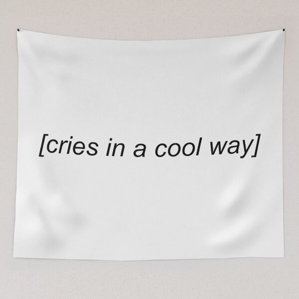 Item preview, Cries In A Cool Way Subtitle designed and sold by Sour Soul.