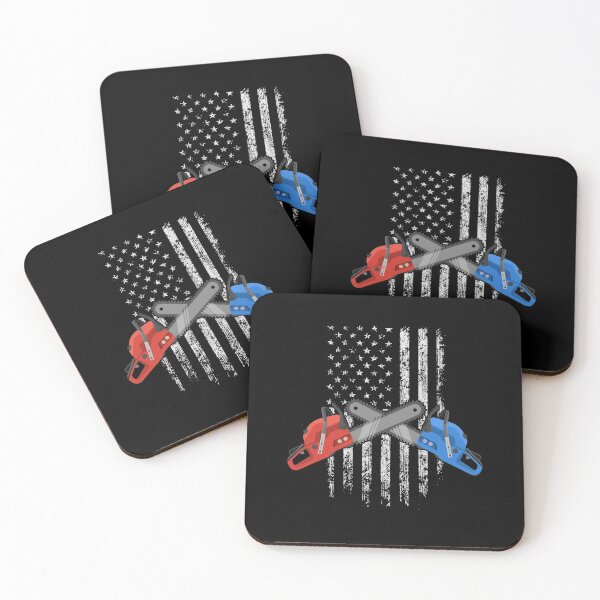 Artikelvorschau, Holzfäller Tree Logger - Stolze amerikanische USA-Flagge 4. Juli entworfen und verkauft von Dressed For Duty.