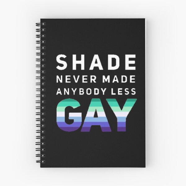Item preview, Shade Never Made Anybody Less Gay (Version #3, Black) designed and sold by UnicornPeeps.
