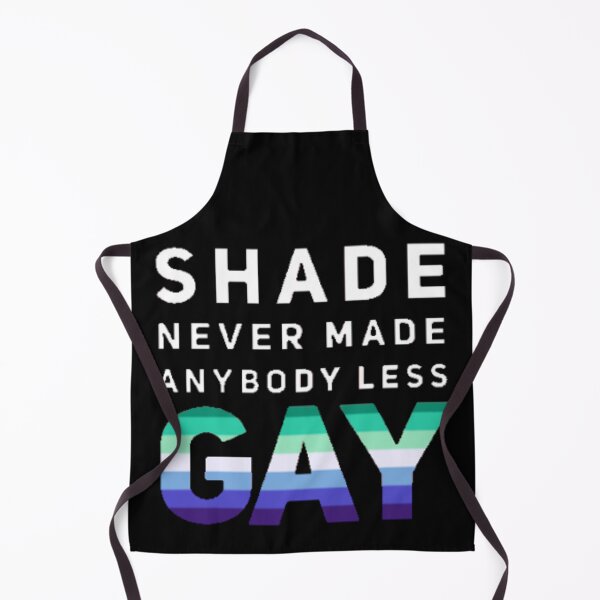 Item preview, Shade Never Made Anybody Less Gay (Version #3, Black) designed and sold by UnicornPeeps.