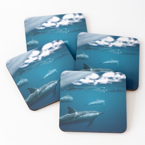 Item preview, Dolphins In Blue Water designed and sold by WowNatureWorld.