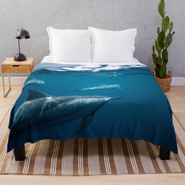 Item preview, Dolphins In Blue Water designed and sold by WowNatureWorld.