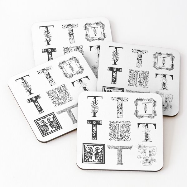Item preview, Letter T Sticker Pack designed and sold by M-Artie.