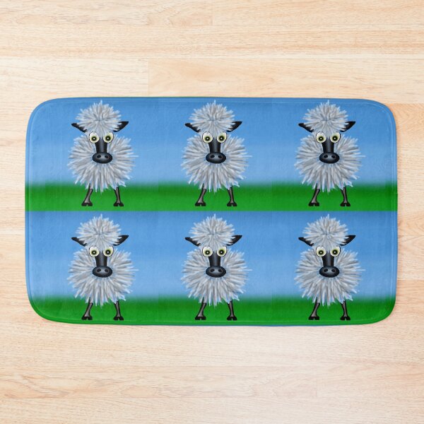 Item preview, Sheep, cute fluffy cartoon. designed and sold by Michael Mills.