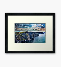 Ireland - Cliffs Framed Print