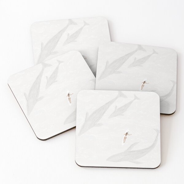 Item preview, Swimming with whales designed and sold by SabinaTroha.