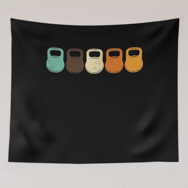 Item preview, Retro Kettlebell Street Workout Weightlifting Weighttraining designed and sold by ShopTheStyle.
