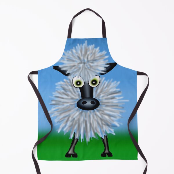 Item preview, Sheep, cute fluffy cartoon. designed and sold by Michael Mills.