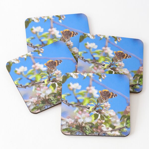 Item preview, Monarch Butterfly on Cherry Tree painting designed and sold by Travelways.