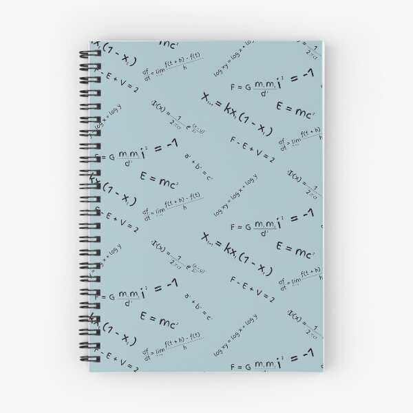 Item preview, Mathematical formulas pattern designed and sold by NoCoastShop.