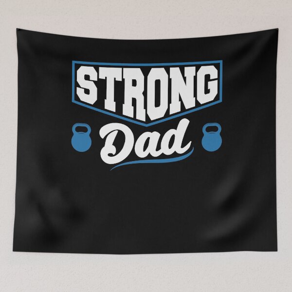 Item preview, Kettlebell Street Workout Weightlifting Strong Dad Father designed and sold by ShopTheStyle.