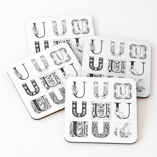 Item preview, Letter U Sticker Pack designed and sold by M-Artie.