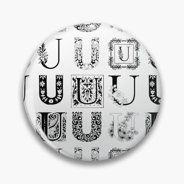 Item preview, Letter U Sticker Pack designed and sold by M-Artie.