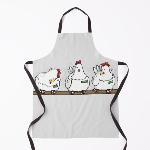 Item preview, Hardworking chickens on the perch designed and sold by Angela Kommoß.