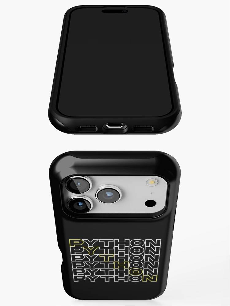 Thumbnail 3 of 4, iPhone Case, Python - gift for python lovers designed and sold by gook78.