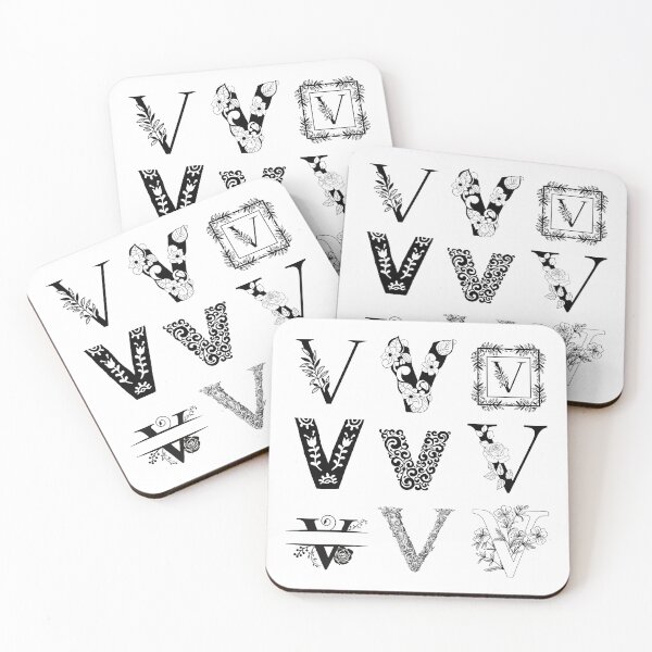 Item preview, Letter V Sticker Pack designed and sold by M-Artie.