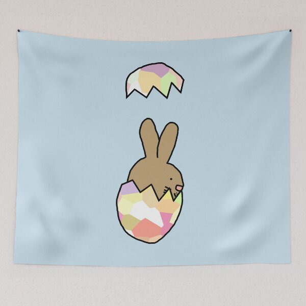 Item preview, Easter Bunny Rabbit Funny Easter Eggs designed and sold by ellenhenry.