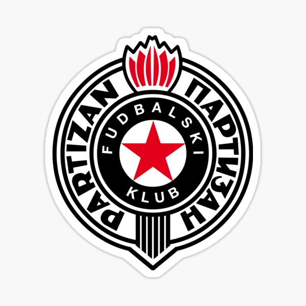 4 Pack) Red Star Belgrade Serbia Vinyl Sticker Decal Soccer Crvena Zvezda