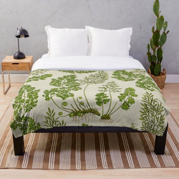 Item preview, Little ferns, botanical designed and sold by LeAllureVintage.