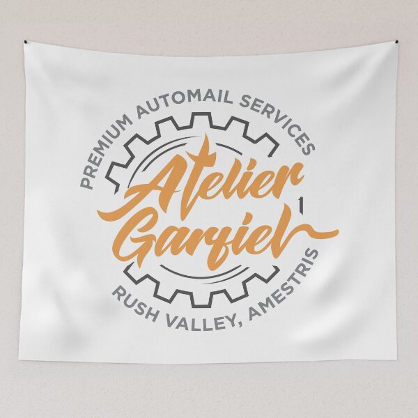 Item preview, Atalier Garfiel Modern Logo designed and sold by slexskee.