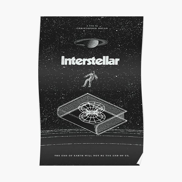 Plakat des Films interstellar Poster