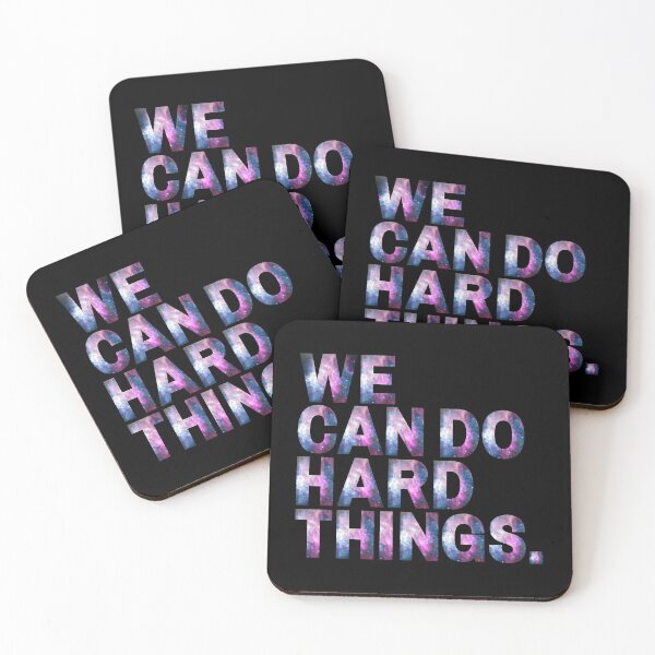 Item preview, We Can Do Hard Things | Universe designed and sold by KarolinaPaz.