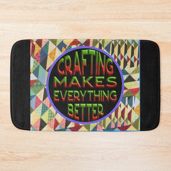 Item preview,   FUNNY PATCHWORK - CRAFTING MAKES EVERYTHING BETTER designed and sold by Ralek.
