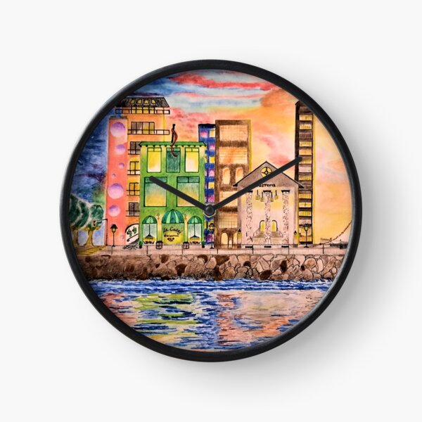 Waterfront Pier Clock