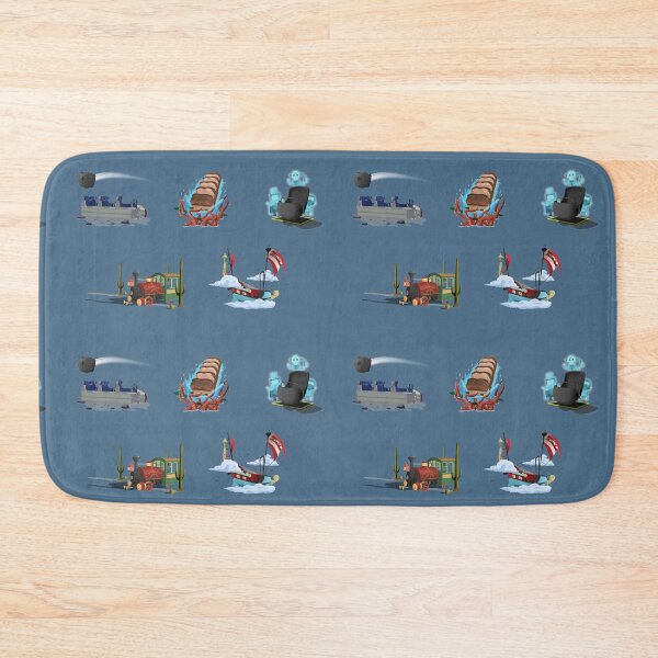 Item preview, Theme Park Ride Vehicles- Space Mountain, Splash Mountain, Haunted Mansion, Big Thunder Railroad, Peter Pan's Flight -Theme Park Art designed and sold by MainStreetStudo.