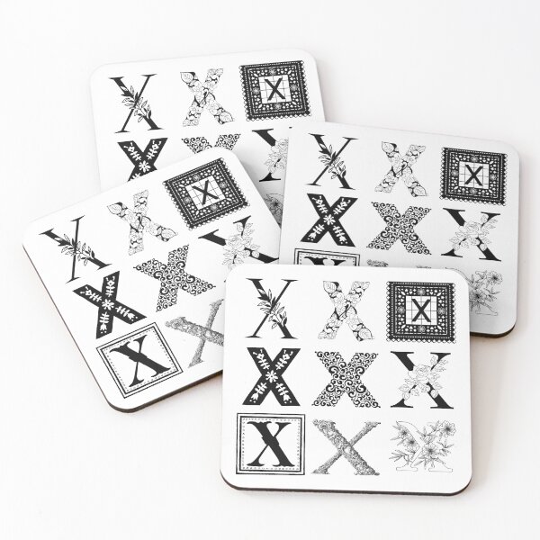 Item preview, Letter X Sticker Pack designed and sold by M-Artie.