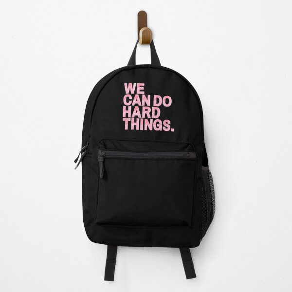 Item preview, We Can Do Hard Things | Pink Watercolor designed and sold by KarolinaPaz.