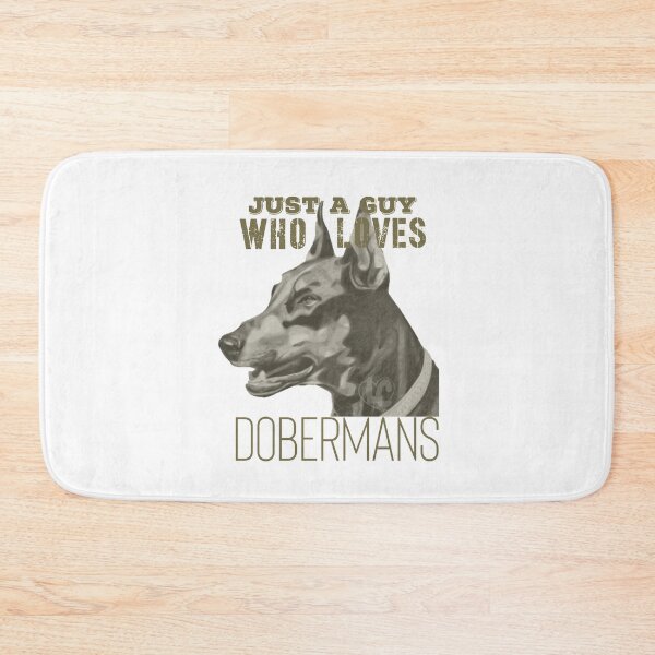 Item preview, Just a Guy Who Loves Dobermans Decor & Apparel designed and sold by LifeCrush.