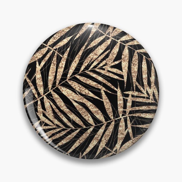 Item preview, Gold Palm Leaves Black Elegant Design designed and sold by InovArtS.