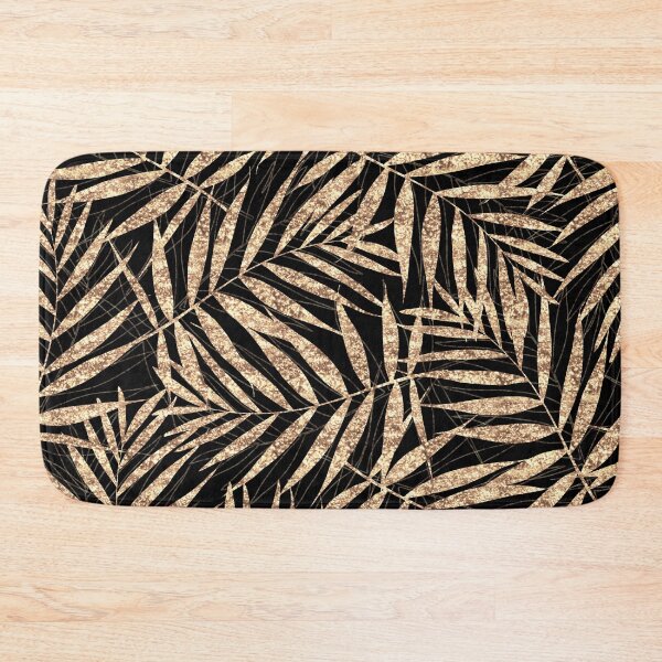 Item preview, Gold Palm Leaves Black Elegant Design designed and sold by InovArtS.