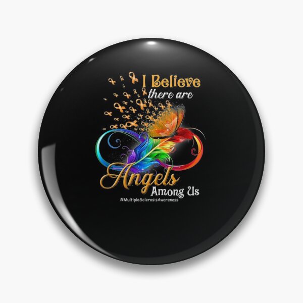 Item preview, I Believe There Are Angels Multiple Sclerosis  designed and sold by manidala.