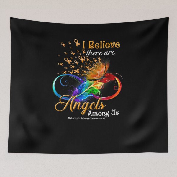 Item preview, I Believe There Are Angels Multiple Sclerosis  designed and sold by manidala.
