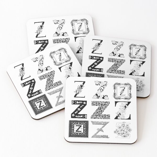 Item preview, Letter Z Sticker Pack designed and sold by M-Artie.